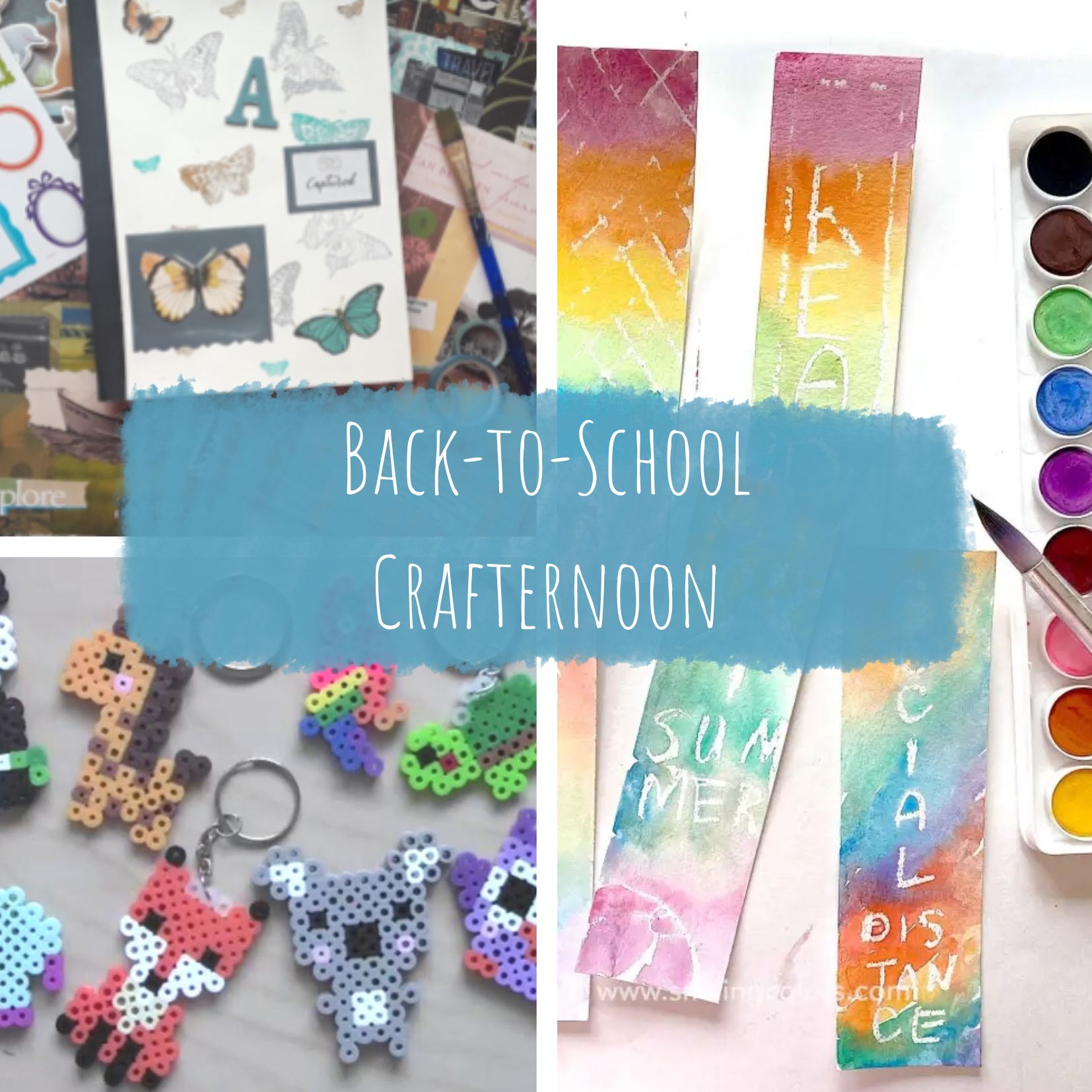 kids back to school crafternoon at mosaic