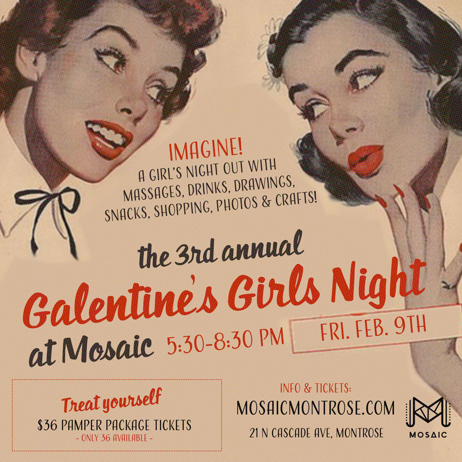 Galentine’s Girls Night 2024 | Mosaic