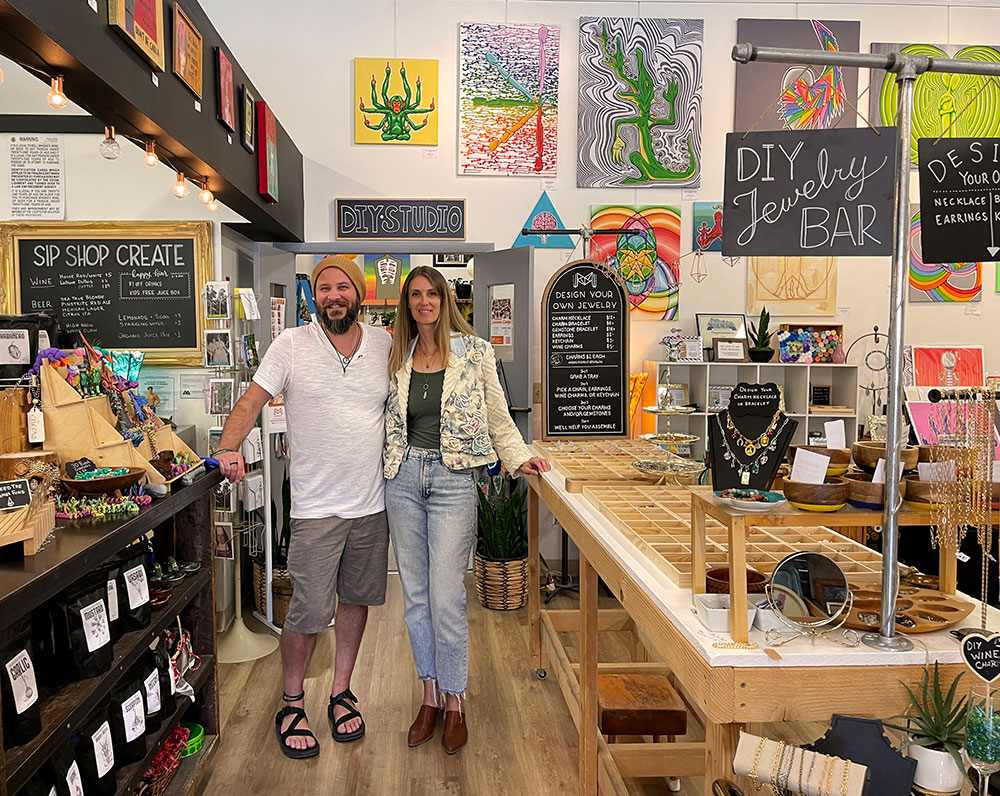 Jordan and Leanna Johnson, owners of Mosaic in Montrose, Colorado